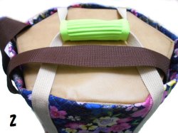 画像4: ビニル外底とショルダー紐付き●９インチケース